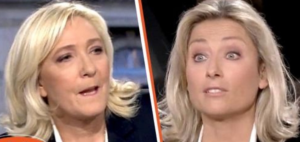 'Les masques tombent': Anne-Sophie Lapix mise à l'écart du débat car Marine Le Pen ne veut pas traiter avec elle - les internautes divisés